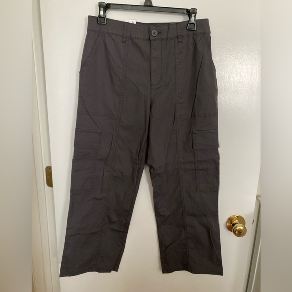Social Standard by Sanctuary, Portside Cargo Crop, PoplinCropped Pant, Size M - Picture 3 of 13